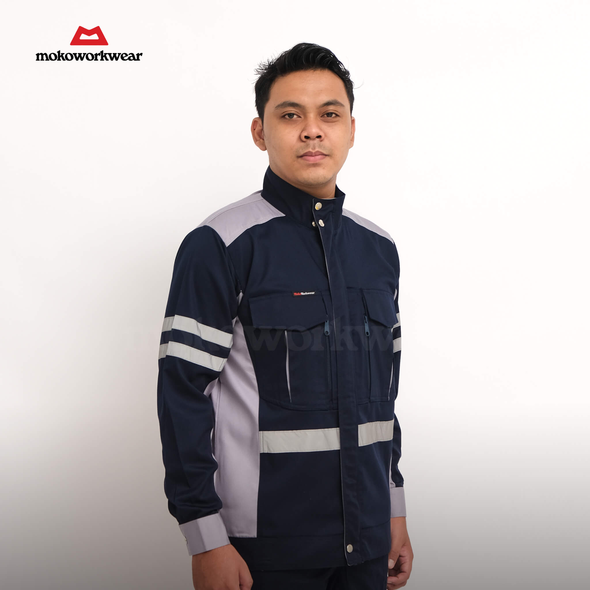 Jacket Safety Navy Blue