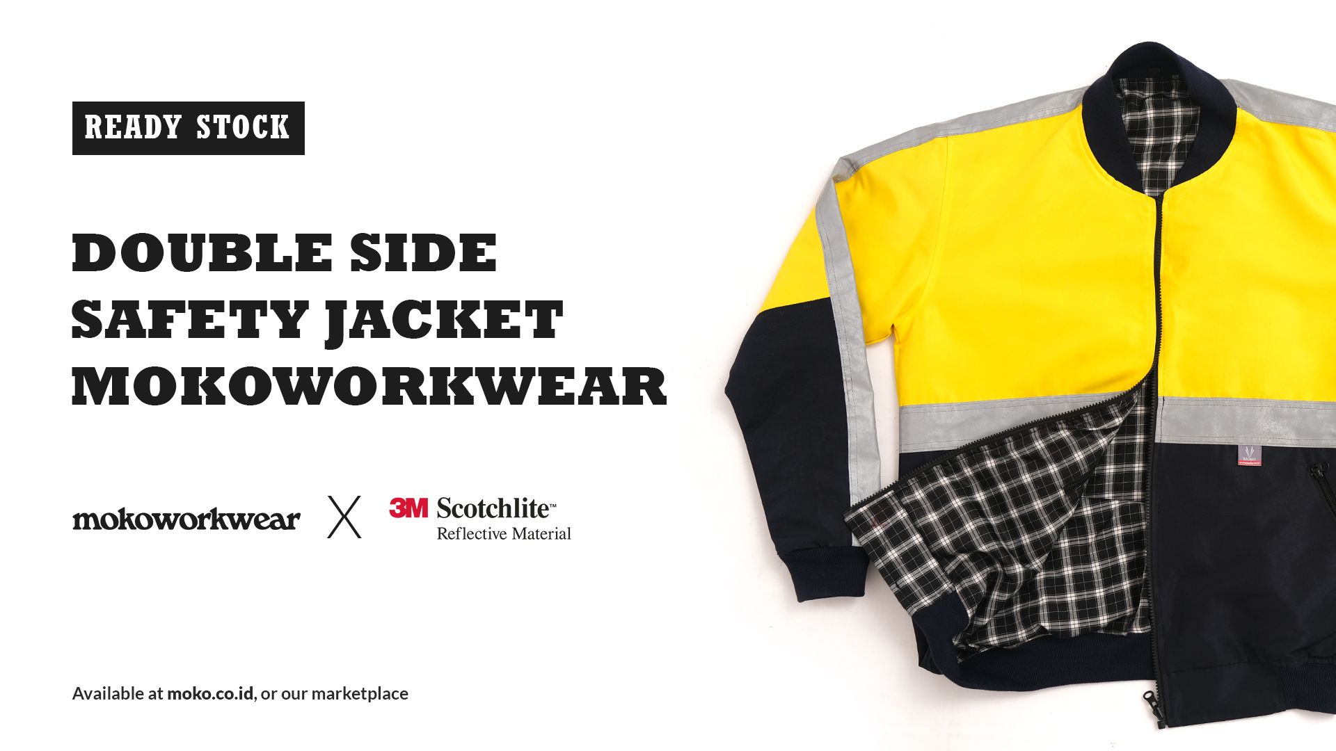 Jacket Double Side Yellow